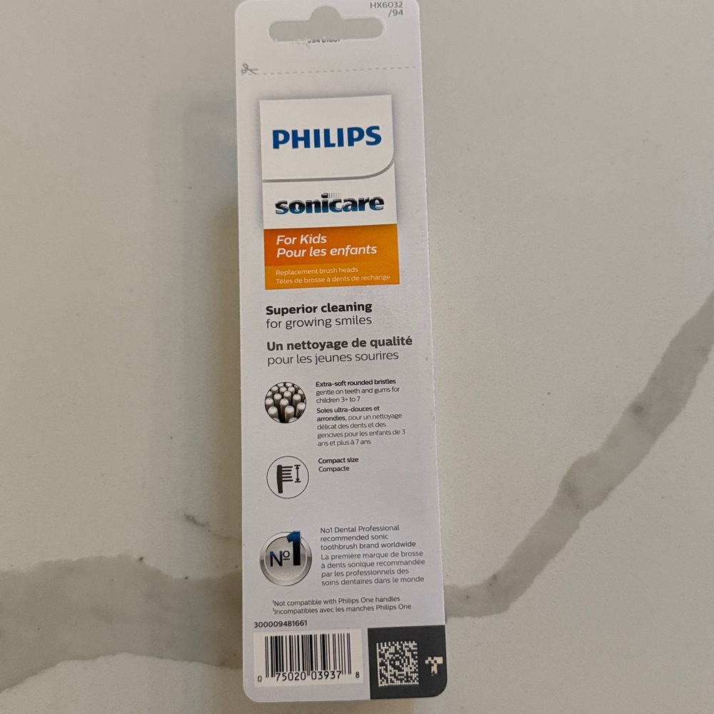 Philips Sonicare Kids Brush Heads - compact size - Picture 2 of 2